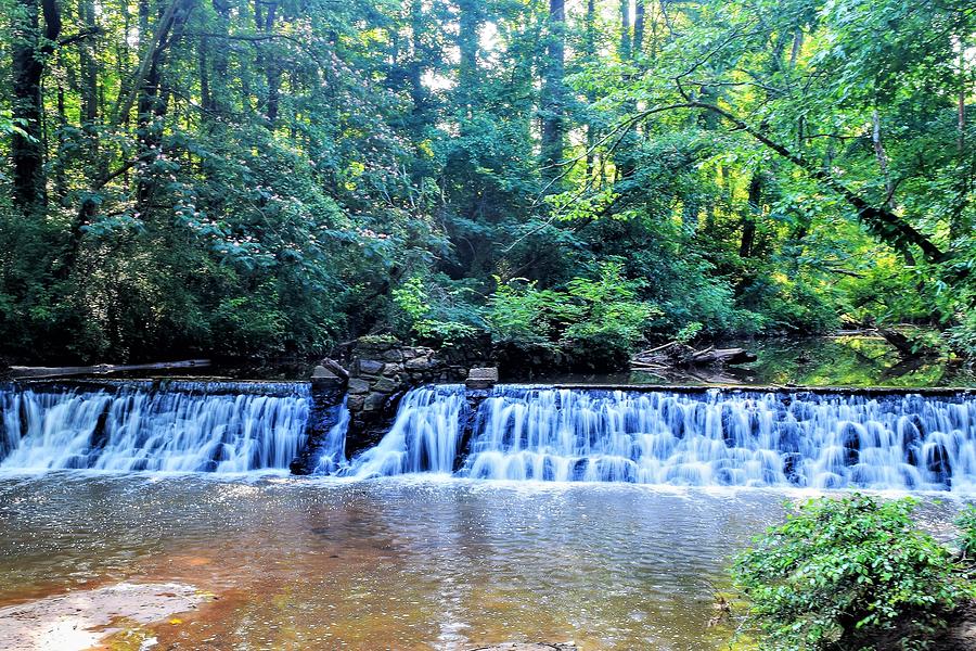 Emory University Photograph - Falls at Lullwater Preserve by Mary Ann Artz