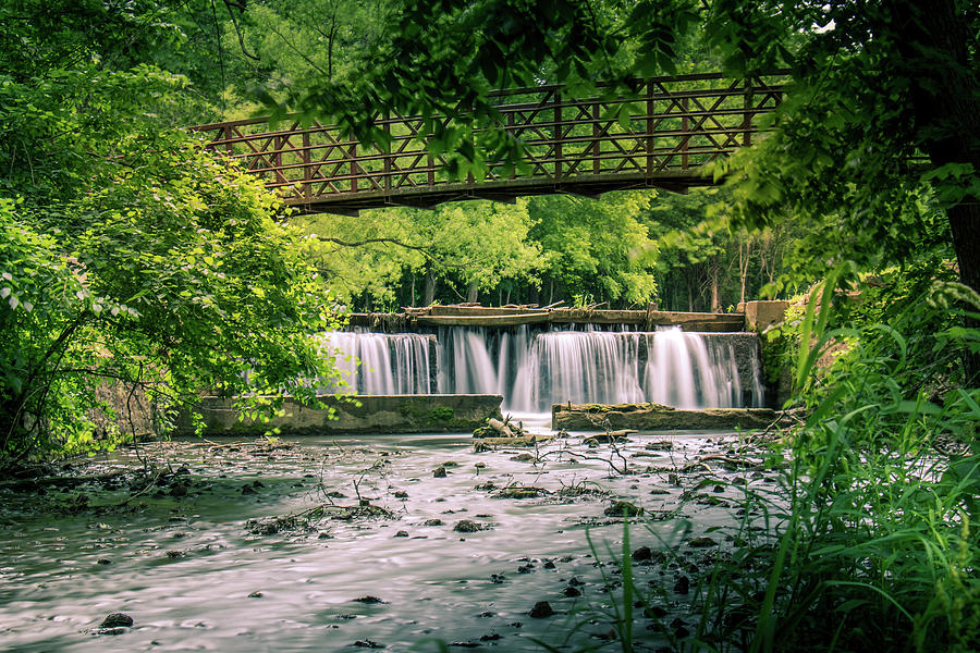 Falls at Ritter Springs Photograph by Allin Sorenson