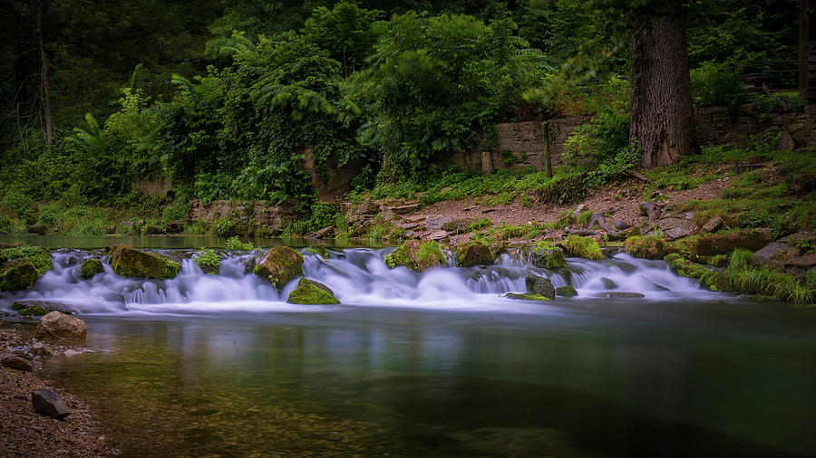 Falls at Roaring River Photograph by Allin Sorenson