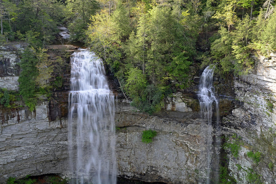 Fall Creek Falls in Tennessee Photograph by Bruce Gourley