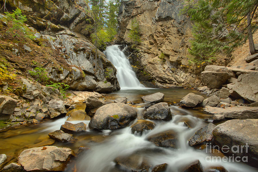 Falls Creek Falls Landscape Photograph by Adam Jewell