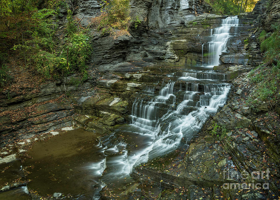 Falls Creek Gorge Trail Photograph by Karen Jorstad