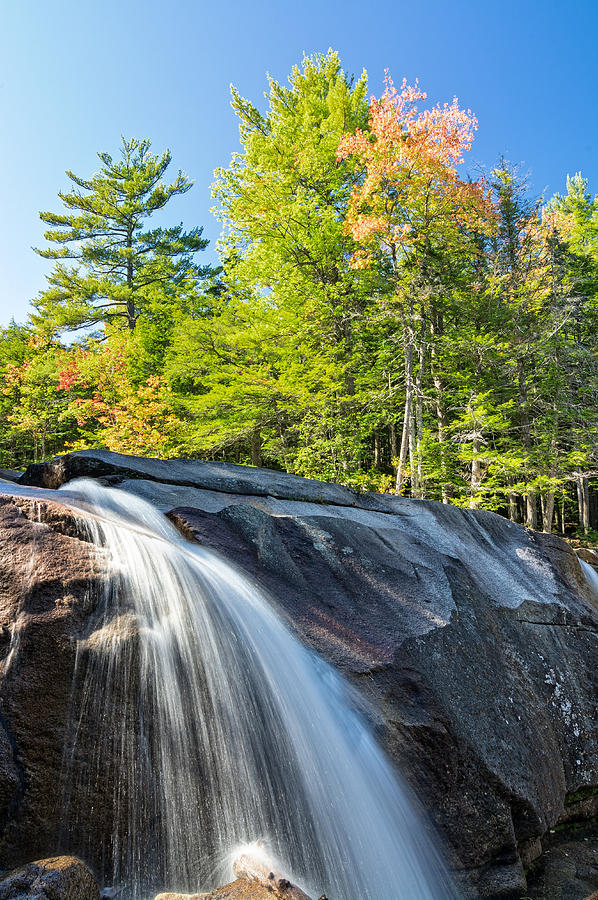 Falls Dianas Baths NH Photograph by Michael Hubley