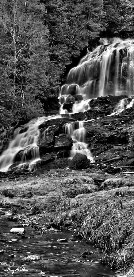 Falls in Early Spring Photograph by Harry Moulton