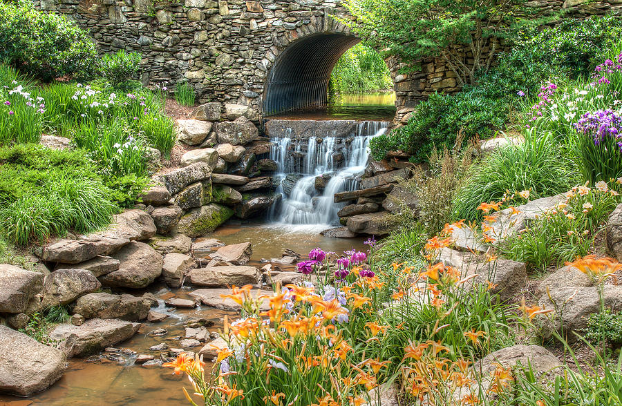 Greenville - Falls in the Archway Photograph by Blaine Owens