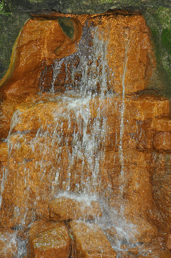 Waterfall Photograph - Falls in Yellowsprings by Vijay Sharon Govender