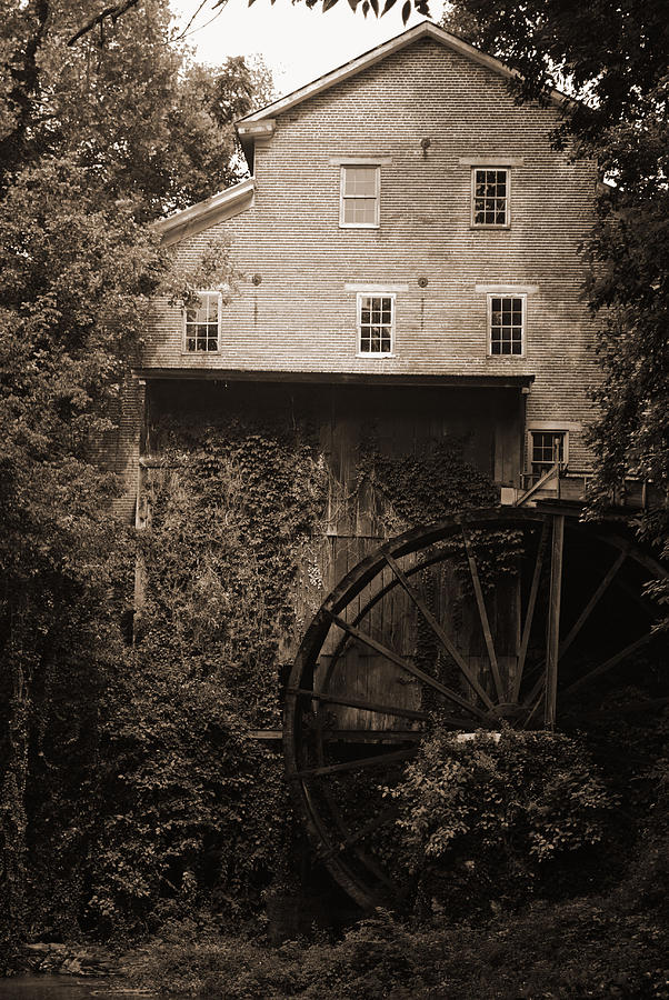 Falls Mill Photograph by George Taylor