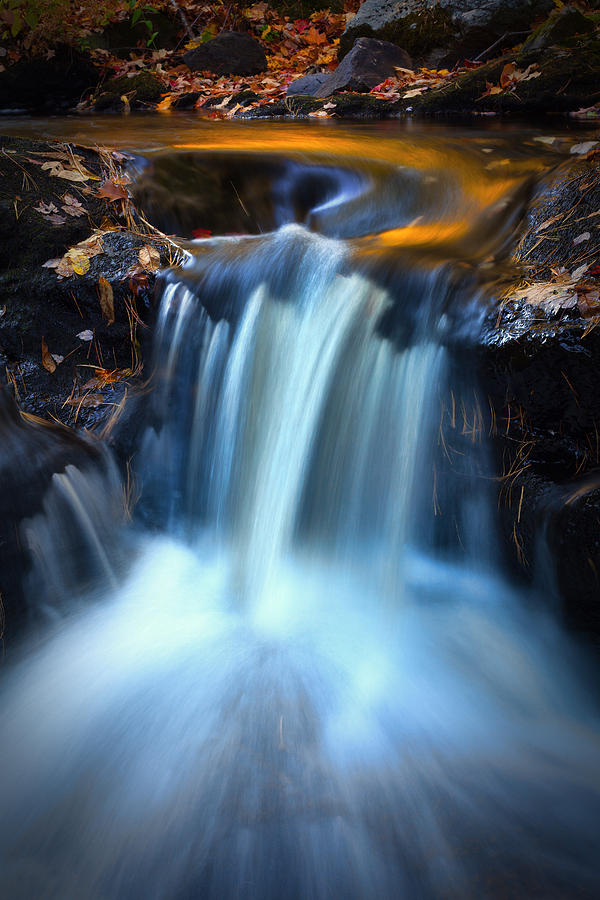 Falls of Autumn Photograph by Eric Gendron