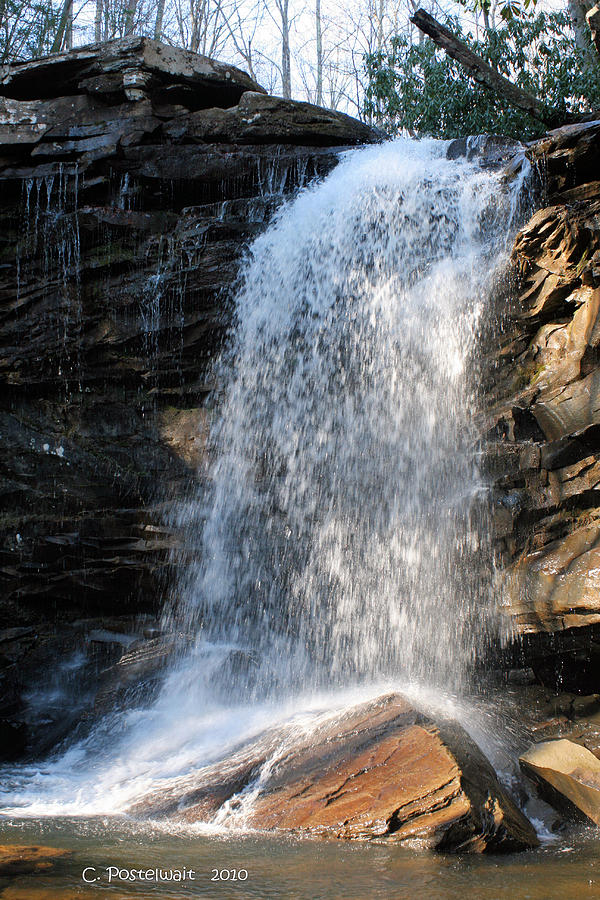 Waterfall Photograph - Falls of Hills Creek 2 by Carolyn Postelwait
