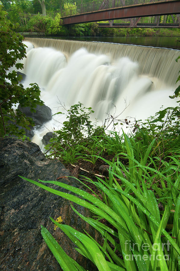 Falls of Norwich - New England Waterfall Photograph by JG Coleman