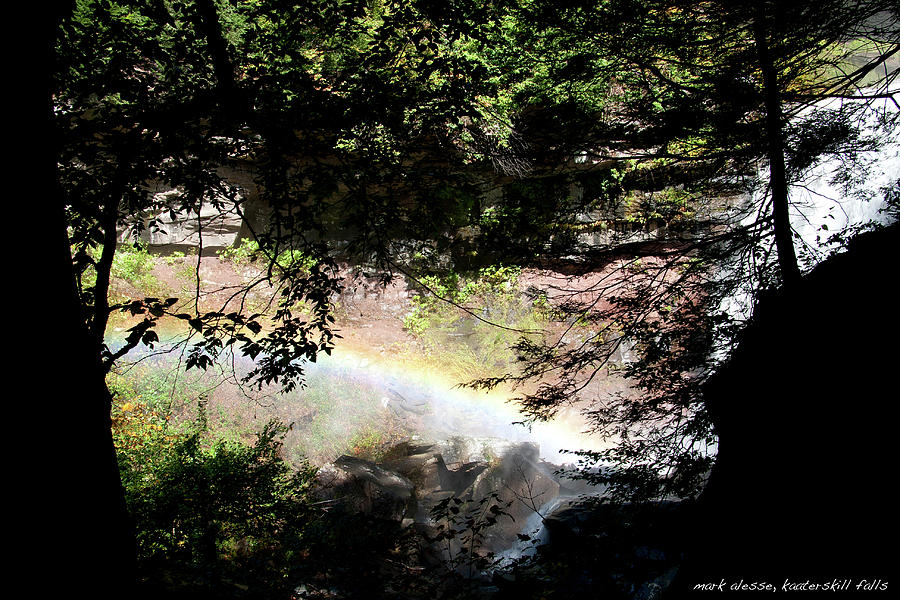 Falls Rainbow Photograph by Mark Alesse