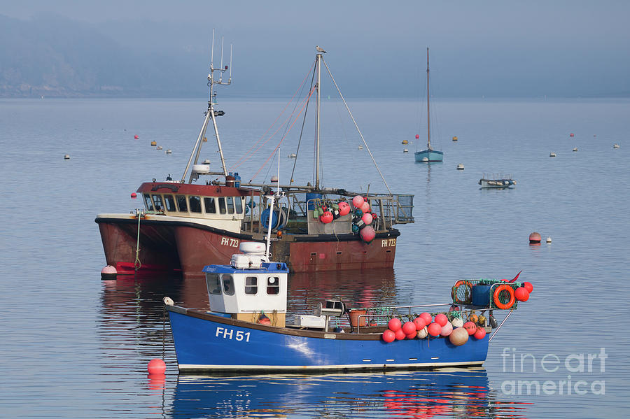 Falmouth Fishing Boats Photograph by Terri Waters - Fine Art America