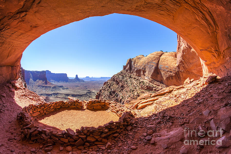 False Kiva Photograph by Spencer Baugh