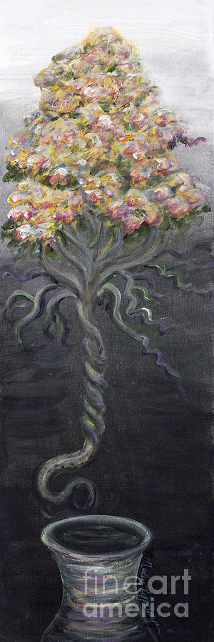 Flower Painting - False Teaching by Nadine Rippelmeyer