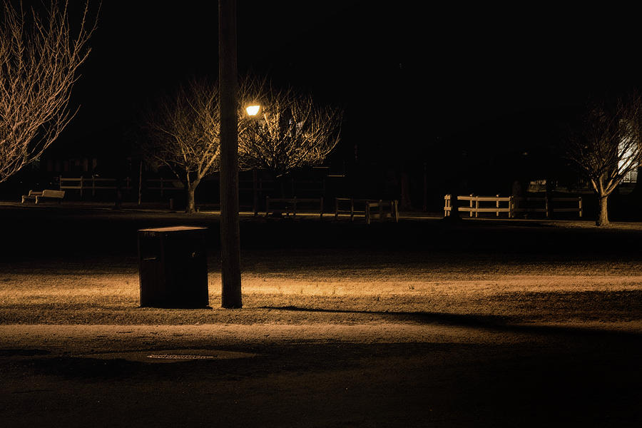 Familiar Light At Night Photograph