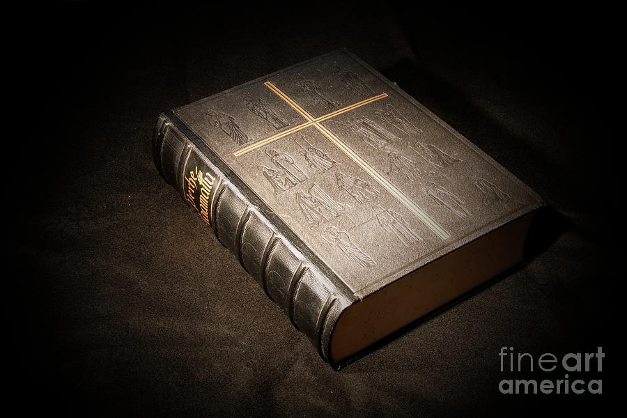 Family Bible Photograph by Esko Lindell