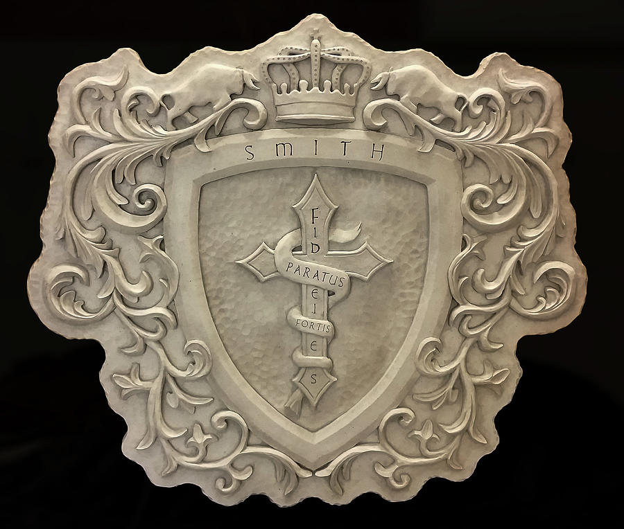 Family Crest Sculpture by Jeffrey Adams | Pixels