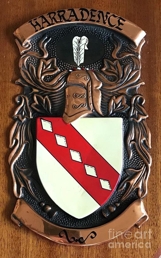 Family Crest Relief by Sherry Harradence