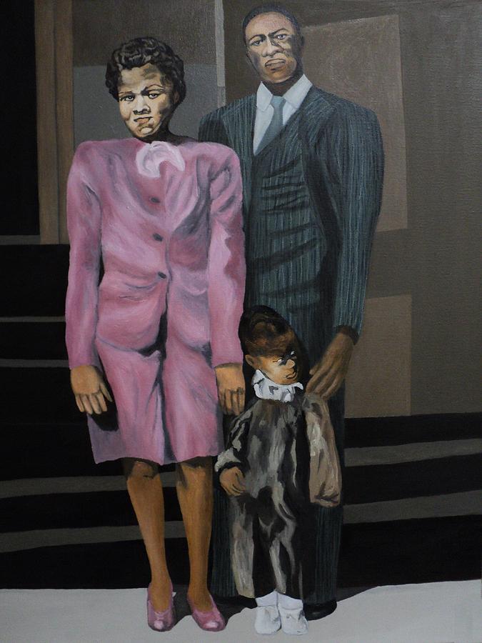 Family I Painting by Angelo Thomas