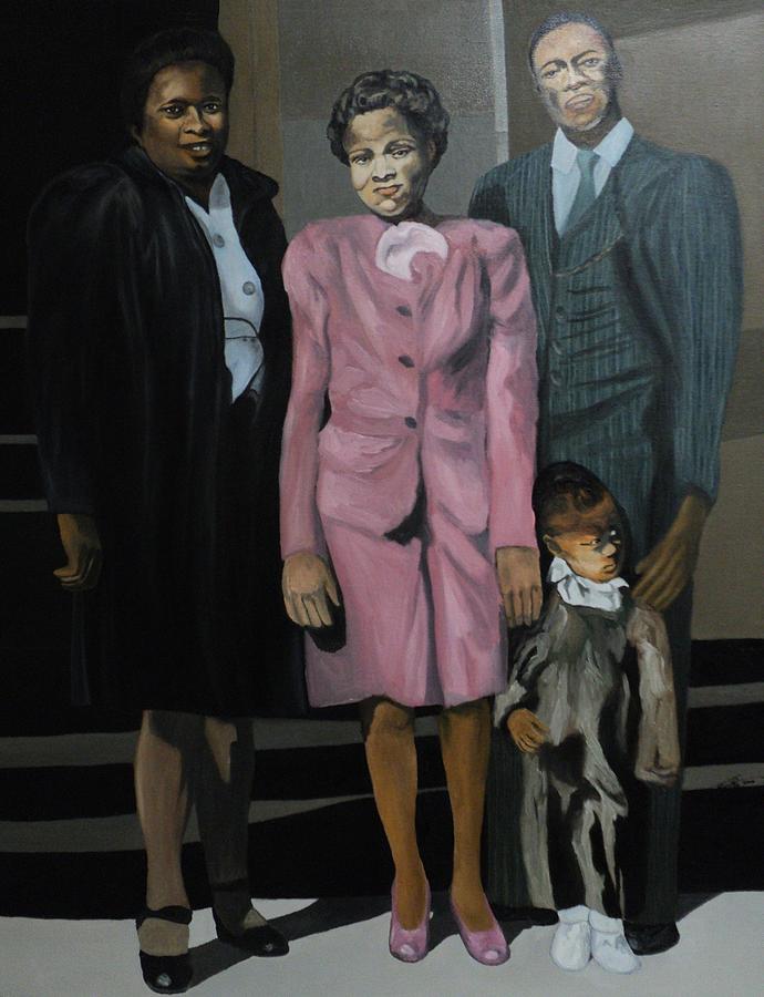 Family II Painting by Angelo Thomas