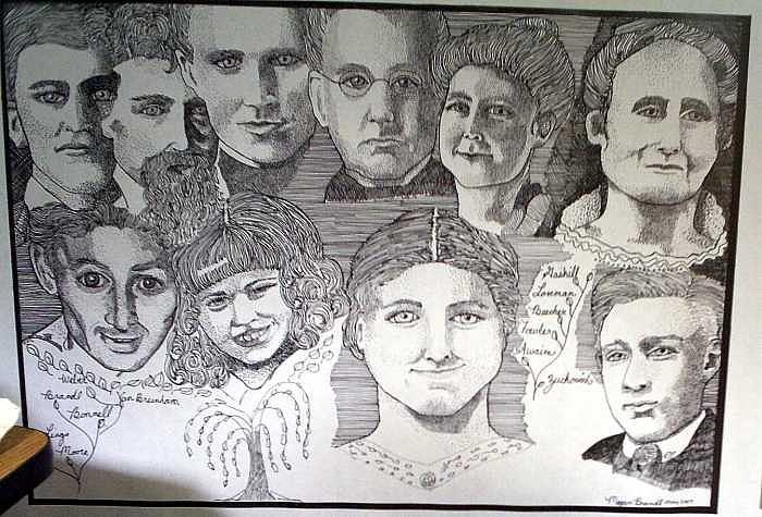 Family Drawing - Family by M Brandl Family Drawing - Family by M Brandl