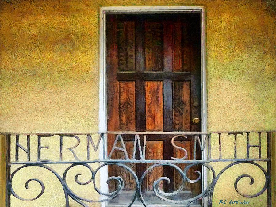Family Names Painting by RC DeWinter