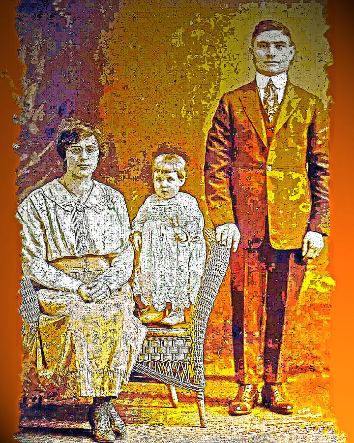Family Portrait 2 Photograph by John Vincent Palozzi