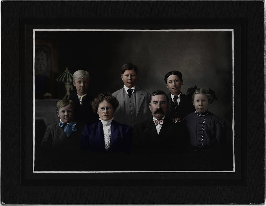 Portrait Photograph - Family Portrait by Jeff Oates