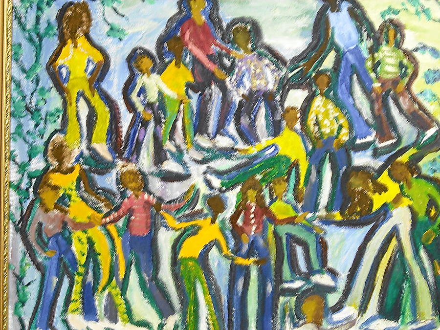 Family Painting - Family Reunion by BJ Abrams Family Painting - Family Reunion by BJ Abrams