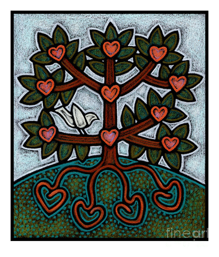 Family Tree - JLFAT Painting by Julie Lonneman