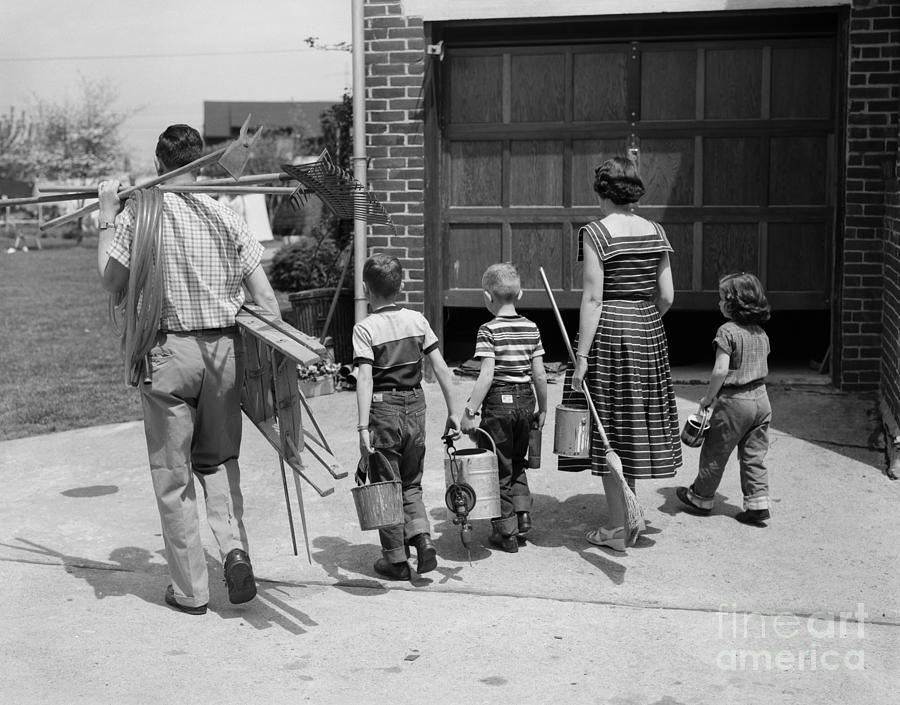 Family With Home Improvement Tools Photograph by H Armstrong Roberts ClassicStock