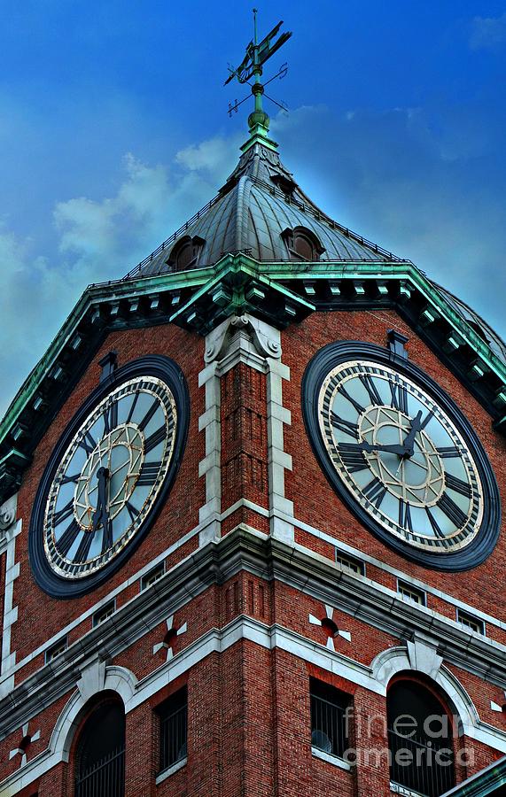 Famous Face Of Time In Massachusetts Photograph by Barbara S Nickerson