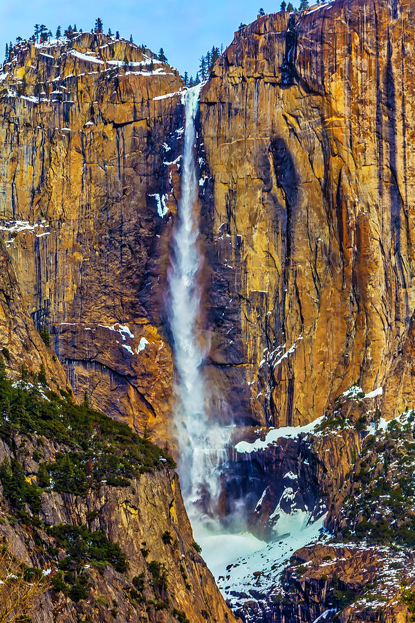 Famous Yosemite Upper Falls Photograph by Garry Gay