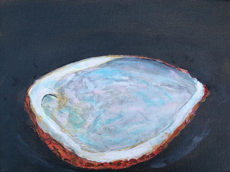 Shell Painting - Fancy Clam  by Laura Drumwright