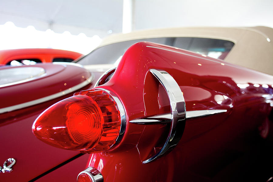 Fancy Red Chrysler Imperial Photograph by Mockingbird Imagery - Fine ...