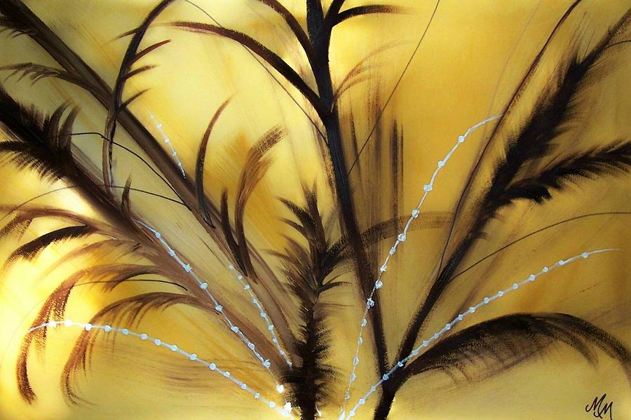 Modern Painting - Fancy Tree by Martha Mullins Modern Painting - Fancy Tree by Martha Mullins