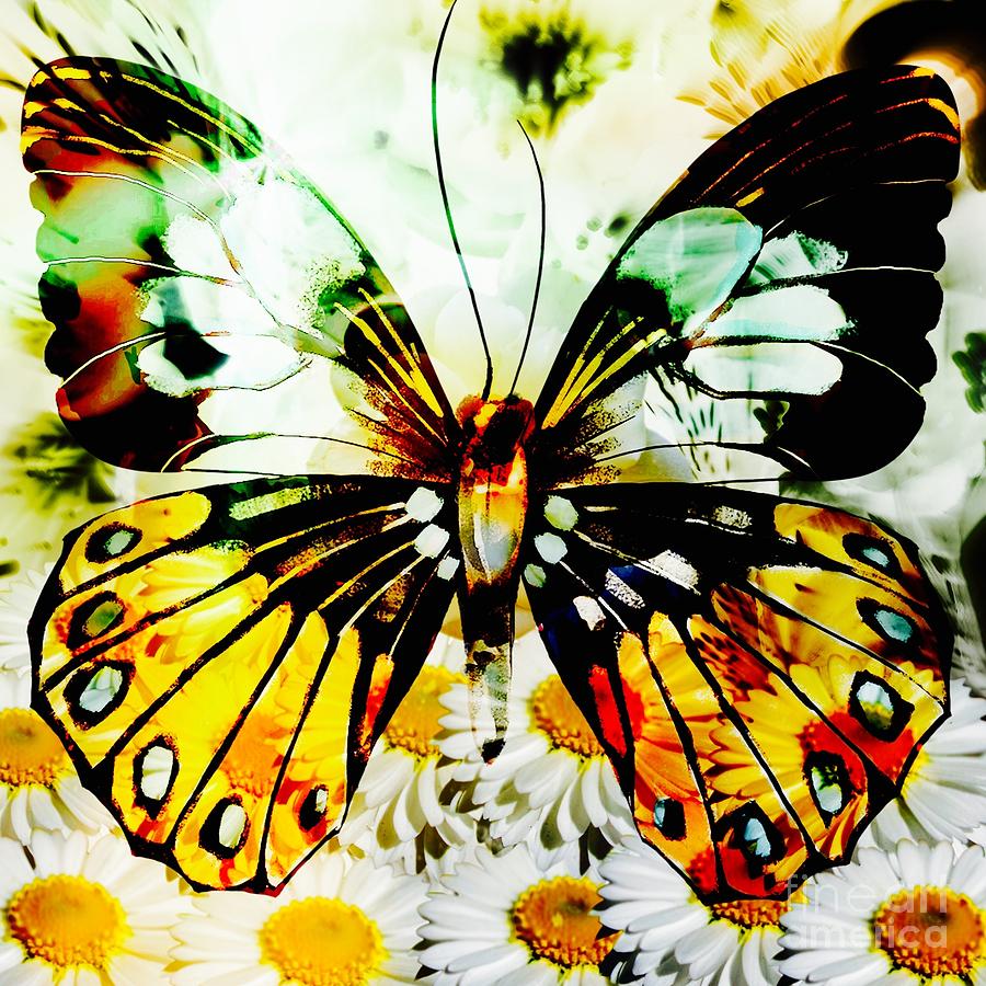 Fancy Yancy Butterfly Digital Art by Gayle Price Thomas