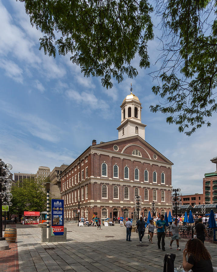 Faneuil Hall Boston Photograph by Brian MacLean