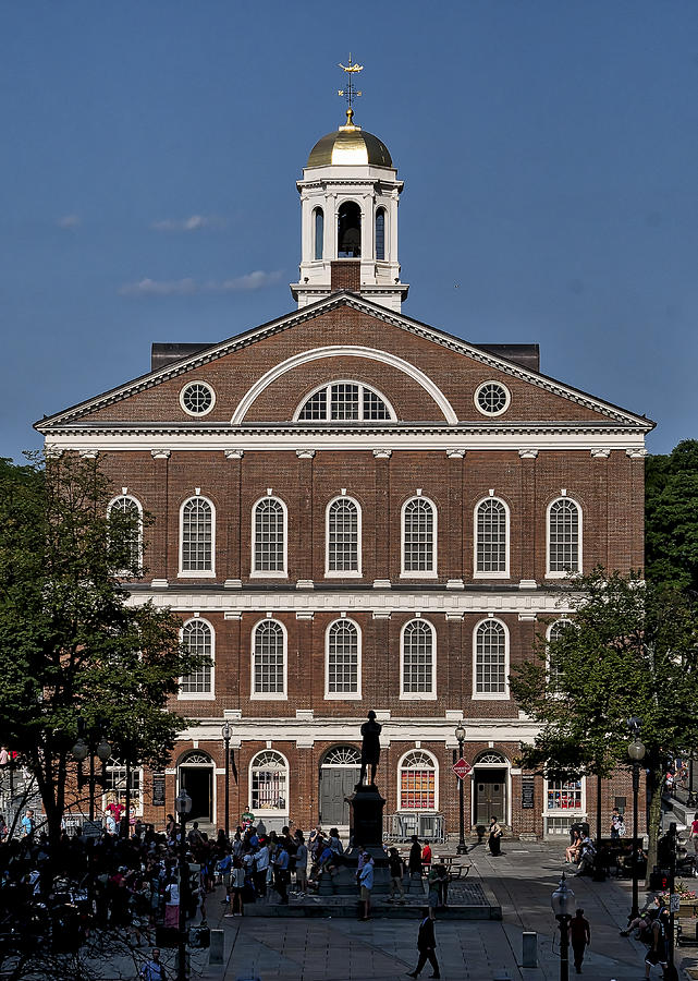 Faneuil Hall - Boston - Massachusetts Photograph by Steven Ralser
