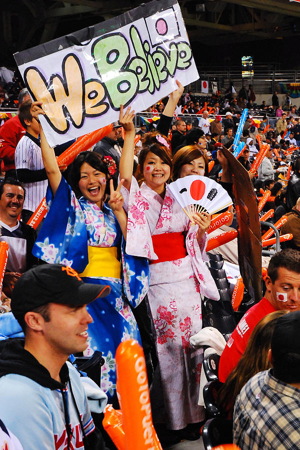 Fans of Japan Photograph by James Kirkikis