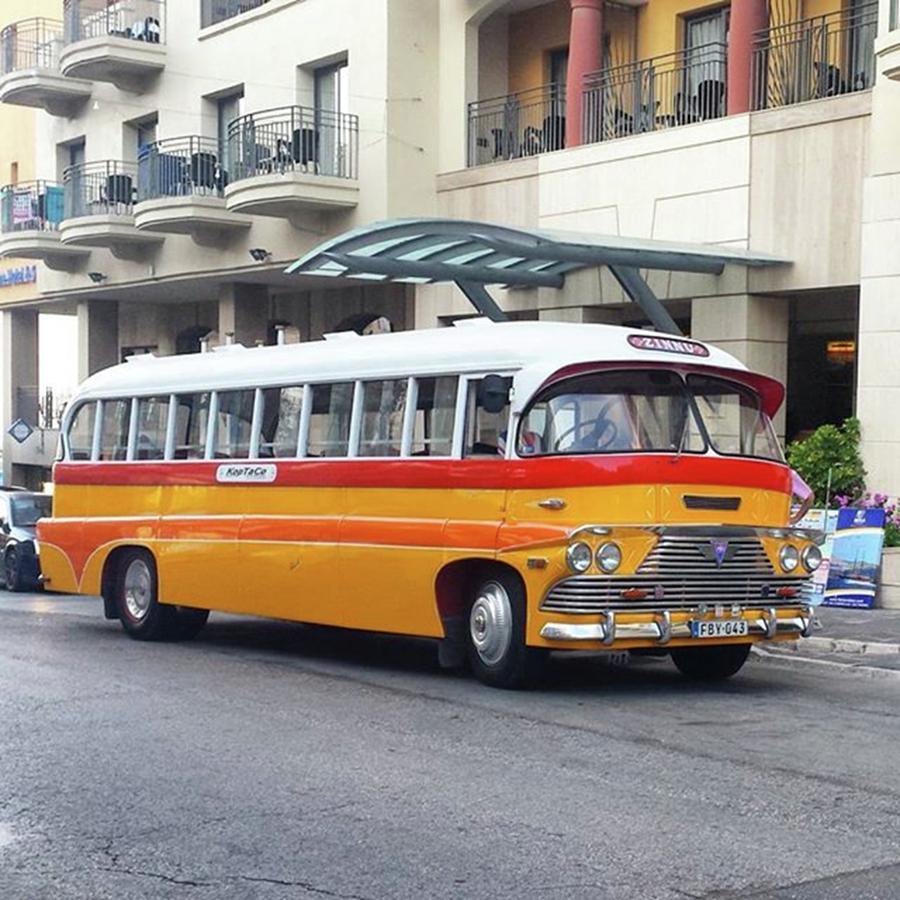 Fantastic Photograph - Fantastic Bus! I Love Vintage Style by Produzioni Andra