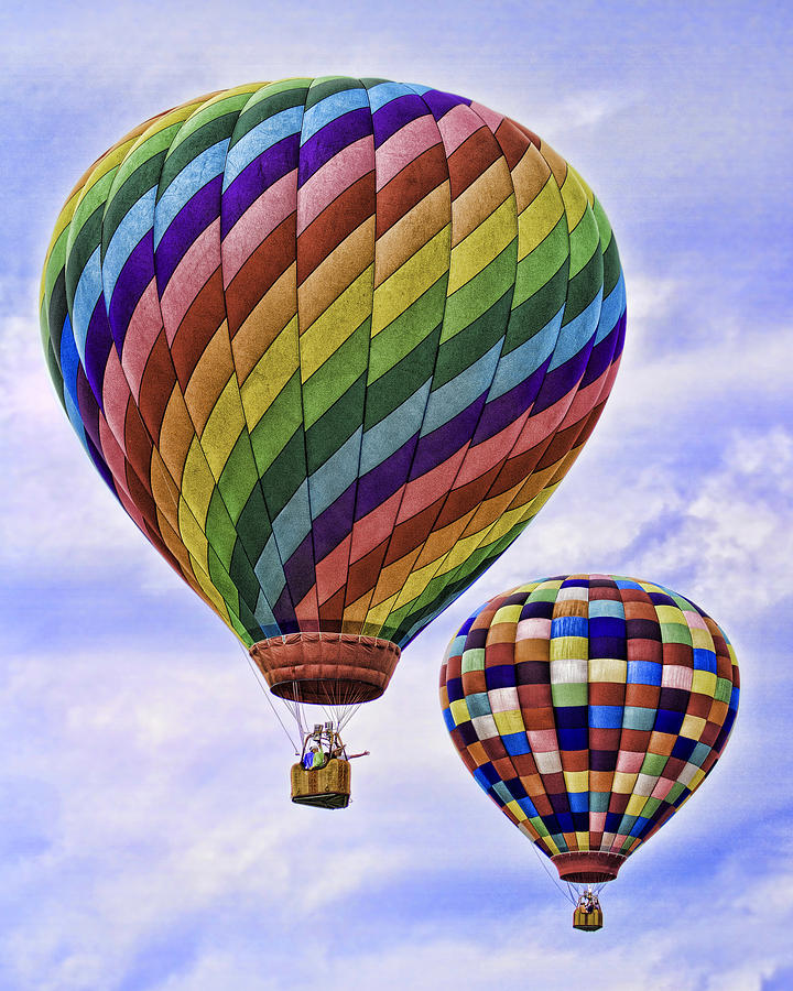 Fantasy Balloon Ride Photograph by Rebecca Snyder | Fine Art America