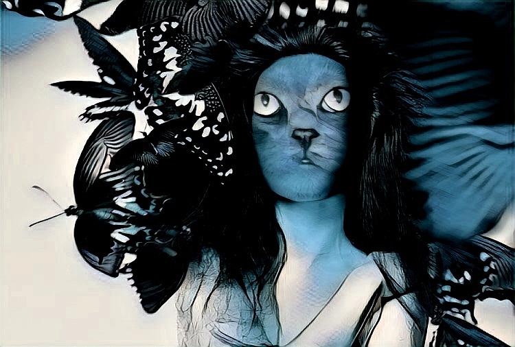 Fantasy Cat Art 30 Digital Art by Artful Oasis