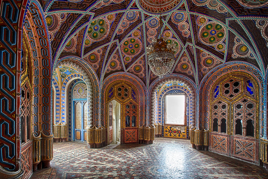 Fantasy fairytale palace - abandoned building Photograph by Dirk Ercken