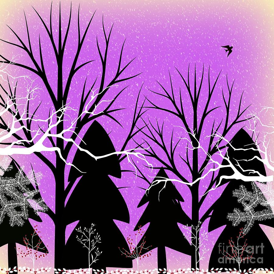Fantasy Forest Digital Art by Diamante Lavendar