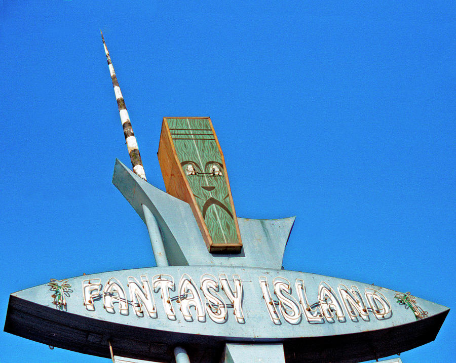 Fantasy Island Sign Photograph by Matthew Bamberg
