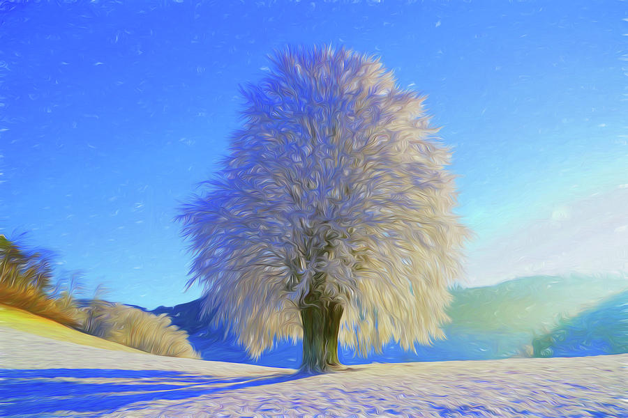 Fantasy Tree Digital Art by Roy Pedersen