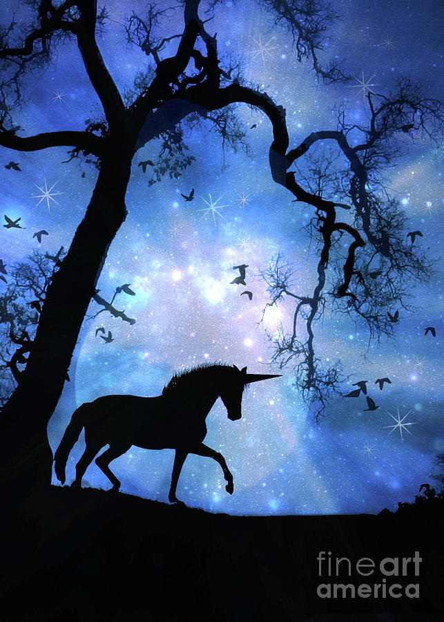 Greek Photograph - Fantasy Unicorn by Stephanie Laird