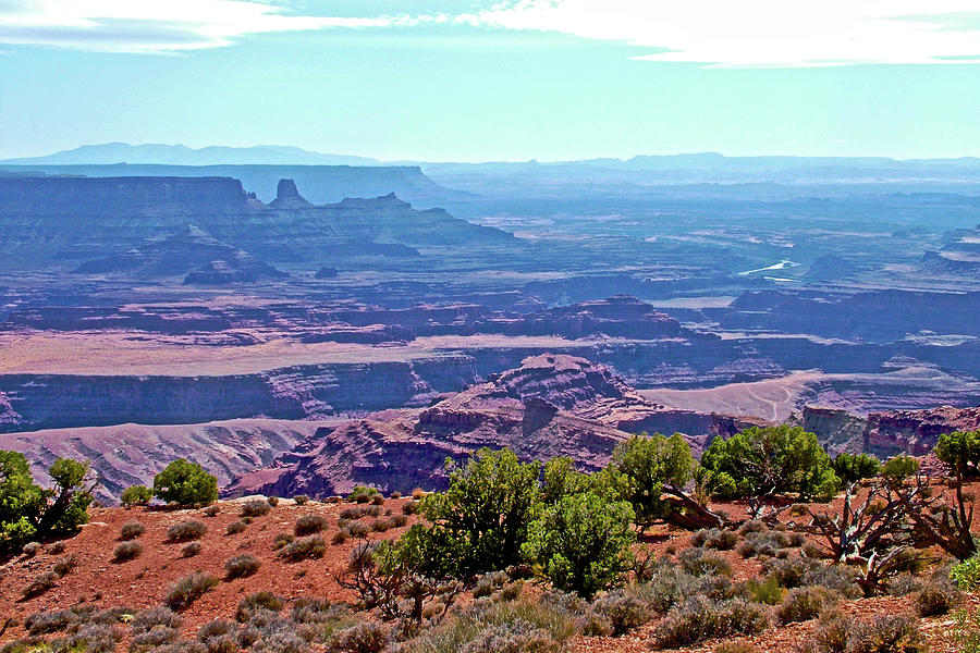 Far View of Dead Horse Point State Park, Utah  Photograph by Ruth Hager