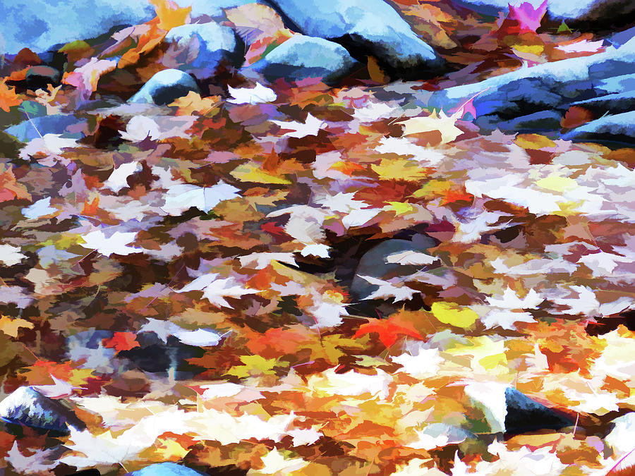 Farewell to Autumn Painting by Jeelan Clark